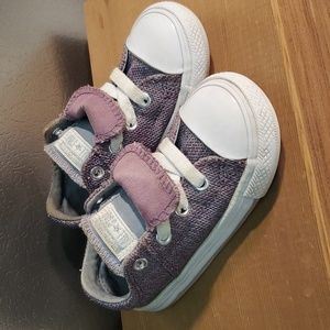 Converse Infant Size 7 Purple & Grey 761961F